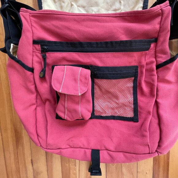 Vintage EDDIE BAUER Canvas Satchel/Messenger Bag - Picture 5 of 5